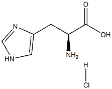 L-HISTIDINE MONOHYDROCHLORIDE (/FCC3/AJI88) 结构式