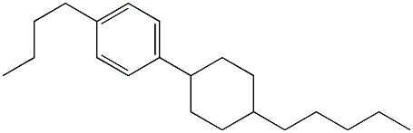 1-(4-PENTYLCYCLOHEXYL)-4-BUTYLBENZENE Structure