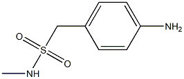 BENZENEMETHANESULFONAMIDE,N-METHYL-4-AMINO Struktur