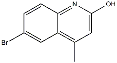 6-BROMO-4-METHYLQUINOLIN-2-OL Structure