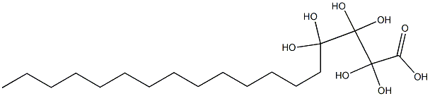六羥硬脂酸 结构式