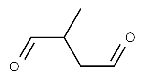 甲基丁二醛,,结构式