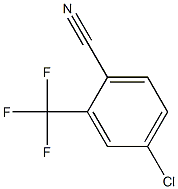 2-氰基-5-氯三氟甲苯,,结构式