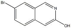 3-Hydroxy-7-bromoisoquinoline Structure