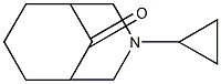 3-CYCLOPROPYL-3-AZABICYCLO[3.3.1]NONAN-9-ONE Structure