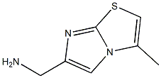(3-METHYLIMIDAZO[2,1-B][1,3]THIAZOL-6-YL)METHYLAMINE Structure