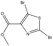 2,5-DIBROMOTHIAZOLE-4-CARBOXYLIC ACID METHYL ESTER, 95+% Structure