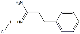 3-PHENYL-PROPIONAMIDINE HCL Struktur