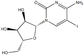 5-IODOCYTIDINE, HPLC PURIFIED, 98% PURE WITH HPLC UV CHROMATOGRAM Struktur