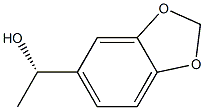 (1S)-1-(1,3-BENZODIOXOL-5-YL)ETHANOL Struktur