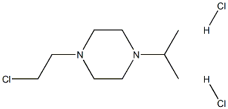 1-(2-CHLORO-ETHYL)-4-ISOPROPYL-PIPERAZINEDIHYDROCHORIDE Struktur