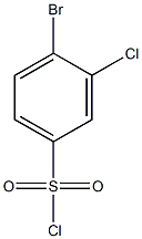 4-BROMO-3-CHLOROBENZENESULFONYL CHLORIDE 97% Structure