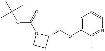(S)-TERT-BUTYL 2-((2-IODOPYRIDIN-3-YLOXY)METHYL)AZETIDINE-1-CARBOXYLATE