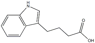 Indol-3-butyric acid Struktur