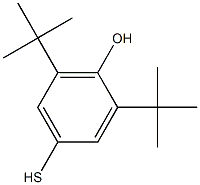 4-MERCAPTO-2,6-DI-T-BUTYLPHENOL Struktur