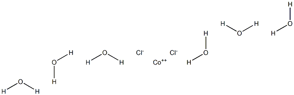 COBALT(II) CHLORIDE HEXAHYDRATE PURE Structure