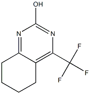 5,6,7,8-TETRAHYDRO-4-(TRIFLUOROMETHYL)-2-QUINAZOLINOL 结构式