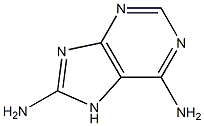 6-diaminopurine Struktur