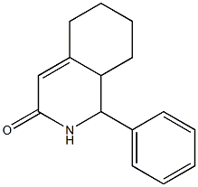 1-Phenyl-1,5,6,7,8,8A-Hexahydroisoquinolin-3(2H)-One Struktur
