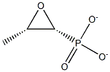 2S-(-)-CIS-1,2-EPOXYPROPYL PHOSPHONATE Struktur
