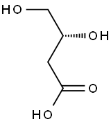 R-3,4-DIHYDROXYBUTYRIC ACID Structure