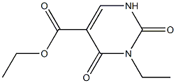 3-ETHYL-5-CARBETHOXYURACIL Structure