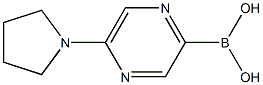 5-(PYRROLIDIN-1-YL)PYRAZINE-2-BORONIC ACID