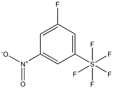 5-FLUORO-3-NITROPHENYLSULPHUR PENTAFLUORIDE Structure
