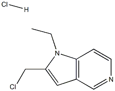  2-(CHLOROMETHYL)-1-ETHYL-1H-PYRROLO[3,2-C]PYRIDINE HYDROCHLORIDE