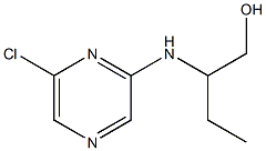2-[(6-CHLOROPYRAZIN-2-YL)AMINO]BUTAN-1-OL Structure