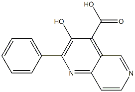  3-HYDROXY-2-PHENYL-1,6-NAPHTHYRIDINE-4-CARBOXYLIC ACID