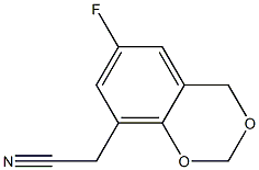 (6-fluoro-4H-1,3-benzodioxin-8-yl)acetonitrile Structure