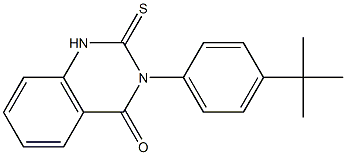 3-[4-(tert-butyl)phenyl]-2-thioxo-1,2,3,4-tetrahydroquinazolin-4-one
