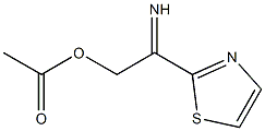 2-[(acetyloxy)ethanimidoyl]-1,3-thiazole Structure