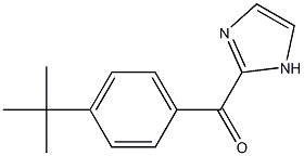 [4-(tert-butyl)phenyl](1H-imidazol-2-yl)methanone Structure