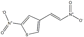2-nitro-4-(2-nitrovinyl)thiophene Structure