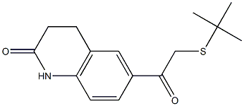6-[2-(tert-butylthio)acetyl]-1,2,3,4-tetrahydroquinolin-2-one