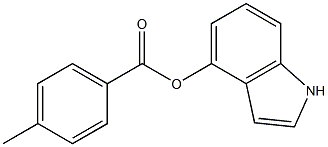 1H-indol-4-yl 4-methylbenzoate