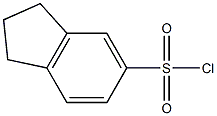 5-indanesulfonoyl chloride Struktur