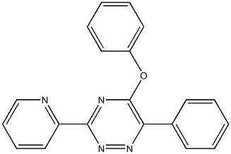 5-phenoxy-6-phenyl-3-(2-pyridinyl)-1,2,4-triazine