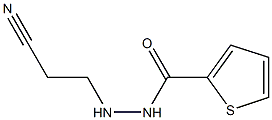  N'-(2-cyanoethyl)-2-thiophenecarbohydrazide