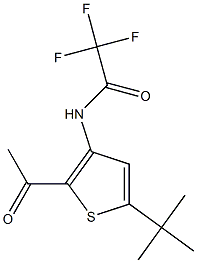 N1-[2-acetyl-5-(tert-butyl)-3-thienyl]-2,2,2-trifluoroacetamide|
