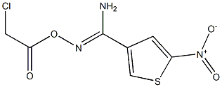 O3-(2-chloroacetyl)-5-nitrothiophene-3-carbohydroximamide