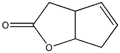 3,3a,6,6a-tetrahydro-2H-cyclopenta[b]furan-2-one Struktur