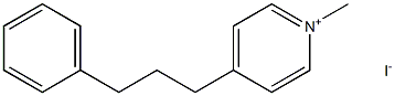 1-methyl-4-(3-phenylpropyl)pyridinium iodide