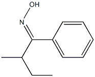 2-methyl-1-phenylbutan-1-one oxime