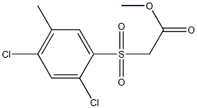 methyl 2-[(2,4-dichloro-5-methylphenyl)sulfonyl]acetate