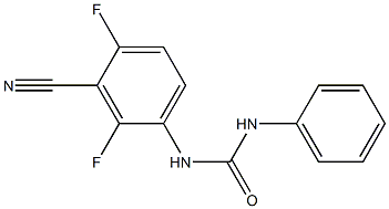  N-(3-cyano-2,4-difluorophenyl)-N'-phenylurea
