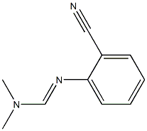 N'-(2-cyanophenyl)-N,N-dimethylimidoformamide Structure
