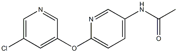  N1-{6-[(5-chloro-3-pyridyl)oxy]-3-pyridyl}acetamide